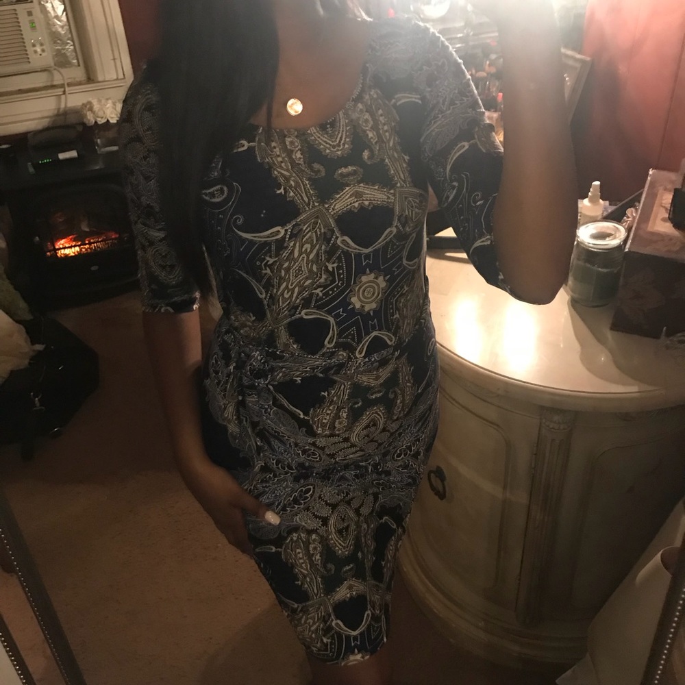 Navy dress